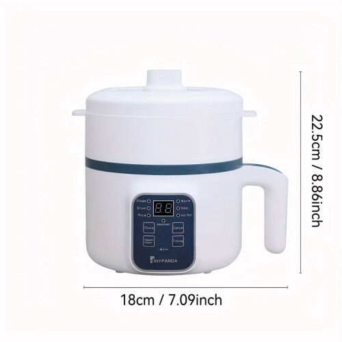 Electric Pot 6-Mode Double-Layer Non-Stick 57.48 oz 1