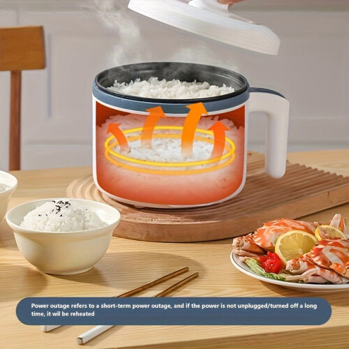 Electric Pot 6-Mode Double-Layer Non-Stick 57.48 oz 2