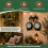 Owl Garden Clock with Thermometer 15cm 2