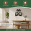 Owl Garden Clock with Thermometer 15cm 7