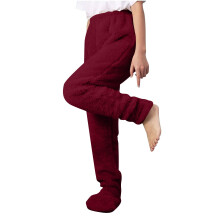 Women's Fleece-Lined Leggings Thermal High-Waist S-XXL
