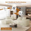 Corduroy Left L-Shaped Modular Sofa With Cup Holder, Beige 7