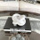 Wooden Knot Coffee Table Decor White 3-Link Chain 3