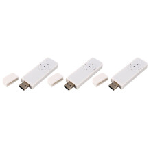 3X Portable USB Sport U Disk Mp3 Music Player Support 32GB TF Card(White)