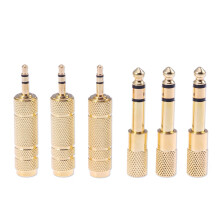 Headphone Adapter 6-inch Stereo Audio Jack