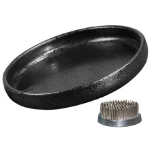 Flower Arranging Frog Pin Round Holder 1 Set