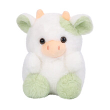 Green Cow Plush Toys 20cm 2 pcs