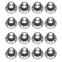 16 x Potentiometer Pot Metal Knob with 0-9 Turntable for 6mm Shaft Knob