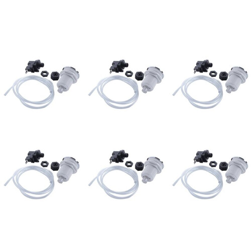 6X 16A  Off Push Button  Jetted  Jet for Bath Tub Spa Garbage