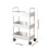 3-Tier Rolling Cart Mobile Storage Organizer 1 Unit 3