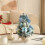 6ft Pre-Lit Artificial Christmas Tree with Hinged Branches 1