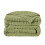 Fleece Blanket Soft Warm Throw Green Polyester 50x60in 2