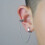 Punk Cross Tassel Earrings Metal Chain Clip Stud 5