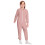 Kids Onesie Solid Color Long Sleeve Zip Hooded Jumpsuit 4