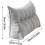 Triangular Wedge Headboard Pillow with Removable Cover 3