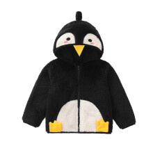 Teddy Jacket for Toddlers - Windproof Fuzzy Hoodie, 1-5