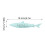 Cat Teething Toy Grey Fish Shape 1 PC 2