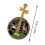Shamisen and Crane Enamel Pin 1 piece 2