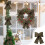 Sequined Christmas Bow Pendant Black 5