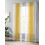 Sheer Curtains White-Yellow Ombre 52x84 Inch Light 4