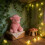Pink Highland Cow Plush 35cm 2pcs 6