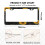 Aluminum License Plate Frame Car Tag Holder 2 Pack Yellow 2