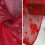 Christmas lace curtains red 140x100cm 2 panels 7