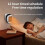 Ceramic Wall Heater 600W with Adjustable Thermostat Timer 5