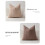 Soft Weave Pillowcases Set Standard Size 4 Pcs 4