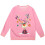 Children's Christmas Pullover Reindeer Print Round Neck 4