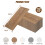 32PCS Self-adhesive PVC Flooring Wood Grain Tile Sticker 6