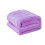 Purple Solid Color Double Velvet Blanket 28x40in 2