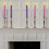 LED Flameless Taper Candle Warm Light 5 pcs 7