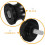 Motorcycle Swingarm Spools Sliders 6mm Metal 3