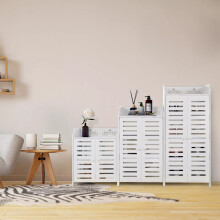 5 Tier Shoes Storage Cabinet Cupboard Hallway Living Room Shoe Rack