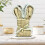 Karymi Soft Bunny Towel 50x25cm with Pearl Strap 6