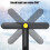 Retractable Snow Shovel and Ice Scraper with Rotating Brush 4