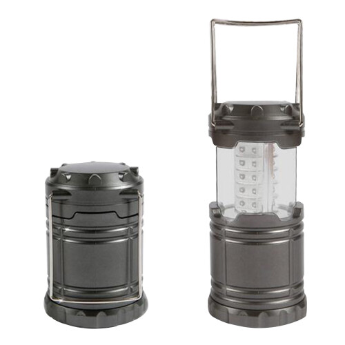 30-LED Collapsible Camping Lantern Waterproof Solar USB