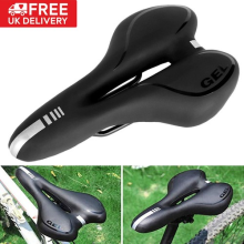 Bicycle Seat Bike Cycle MTB Saddle Road Mountain Sports Soft Gel Pad Cushion UK