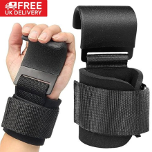 Weight Lifting Hooks Gym Straps Hook Bar Power Wrist Support Gym Training Gloves