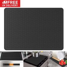 Large Induction Hob Protector Mat 50x70cm Silicone Heat Resistant Mat Washable