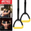 Gymnastic Rings Pull Up Handle With 2 Metre Adjustable Straps Workout Strength 1