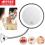 10X Magnifying LED Light Up Shaving Makeup Mirror with Locking Suction Cup UK 2