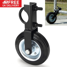 6" Heavy Duty Farm Gate Caster Door Frame Support Wheel Moving Roller Castor UK