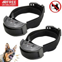 Pet Dog Training Collar Electric Shock Anti Bark E-Collar Stop Barking Control