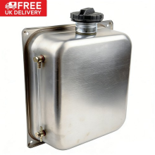 7L Air Diesel Heater Fuel Tank Oil w/ Lock Stainless Steel For Car Truck VAN UK