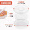 12-Inch Pie Carrier with Lid and Divider, 4-Pack Reusable Pizza Storage Container, Expandable Pie Carrier with Handle 6