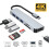 6-Port USB Hub with Video Adapter for Laptop 4