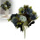 Künstlicher Seidenchrysanthemenstrauß, 28 cm 2