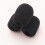 Black Mic Sponge Covers for Lapel Microphone 40 pcs 6